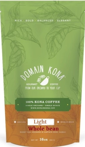 Whole Bean - Light Roast - 16 oz.